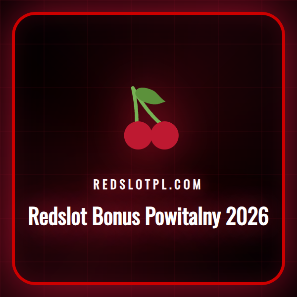 Gracz aktywujący Redslot Bonus Powitalny 2026 na swoim koncie.