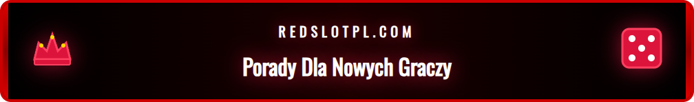 Infografika przedstawiająca porady dotyczące gry w Redslot Casino.