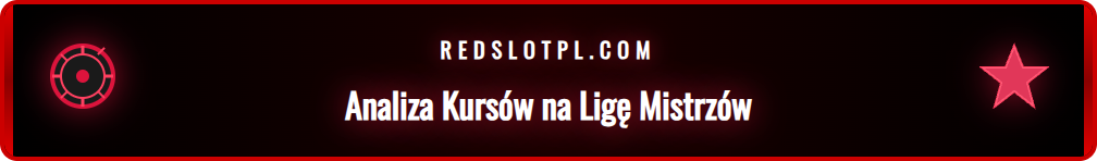 Grafika przedstawiająca kursy bukmacherskie na mecze Ligi Mistrzów