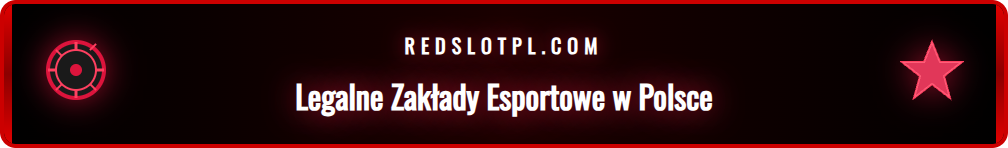 Infografika przedstawiająca najważniejsze cechy platformy Redslot Esports Zakłady.