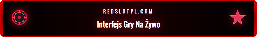 Widok na stół do gry z interfejsem użytkownika w kasynie na żywo.