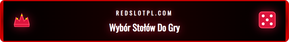Lobby z różnymi stołami do gier na żywo w ofercie kasyna online.