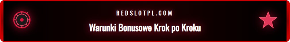 Grafika przedstawiająca proces aktywacji bonusu w Redslot w kilku krokach.